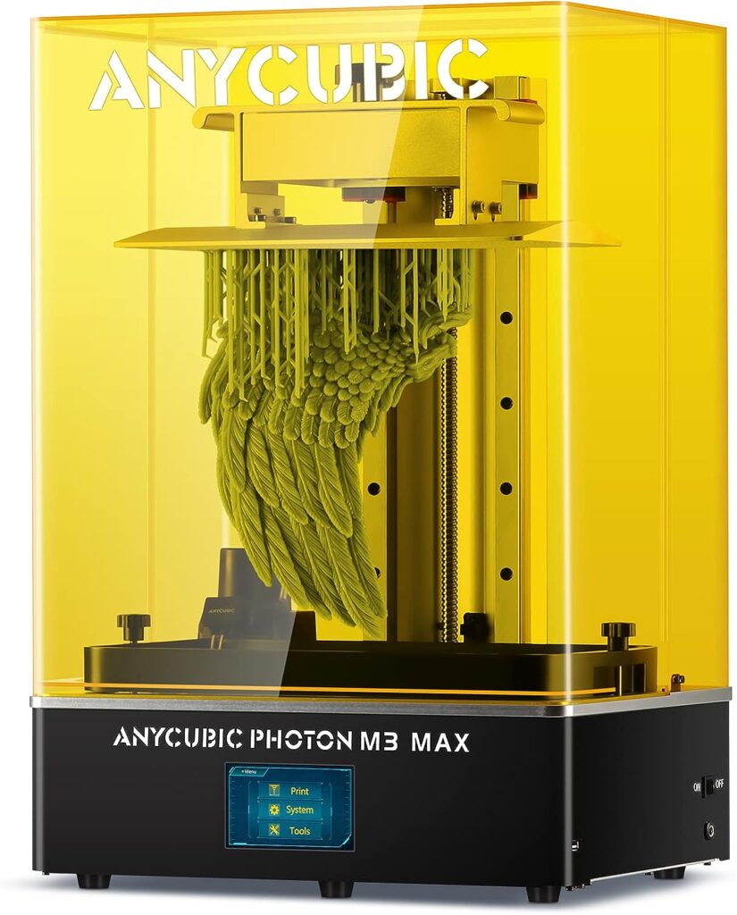 ANYCUBIC Resin 3D Printer, Photon M3 Max SLA LCD UV Resin Printers with 13.6 7K Mono Screen, Smart Resin Filler, Large 3D Printing Size 11.7 x 6.5 x 11.81