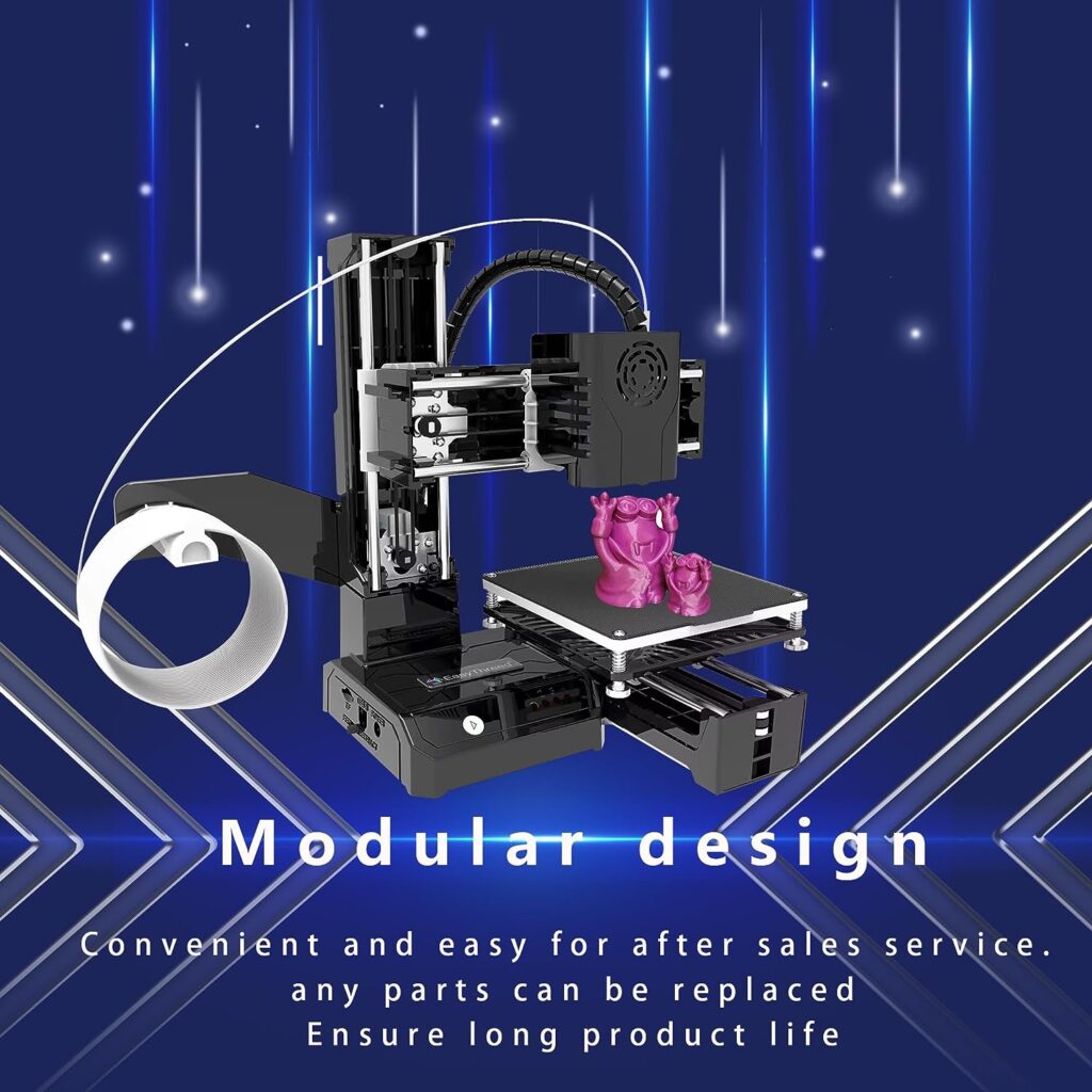 Easythreed K9 FDM Mini 3D Printer,2023 Upgrade 3D Printer for Kids and Beginners: Your First Entry-Level 3D Printer with High Printing Accuracy