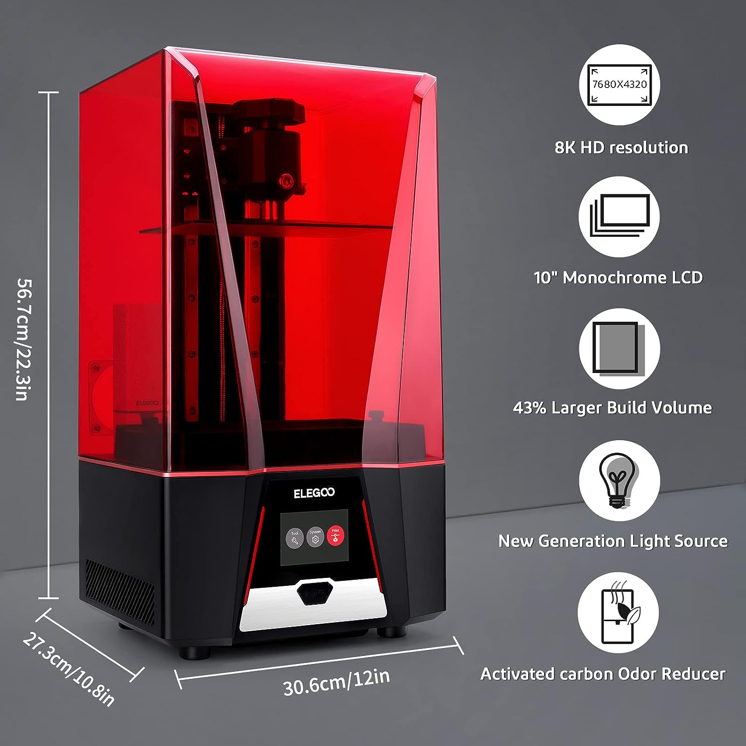 ELEGOO Saturn 2 8K 3D Printer Review