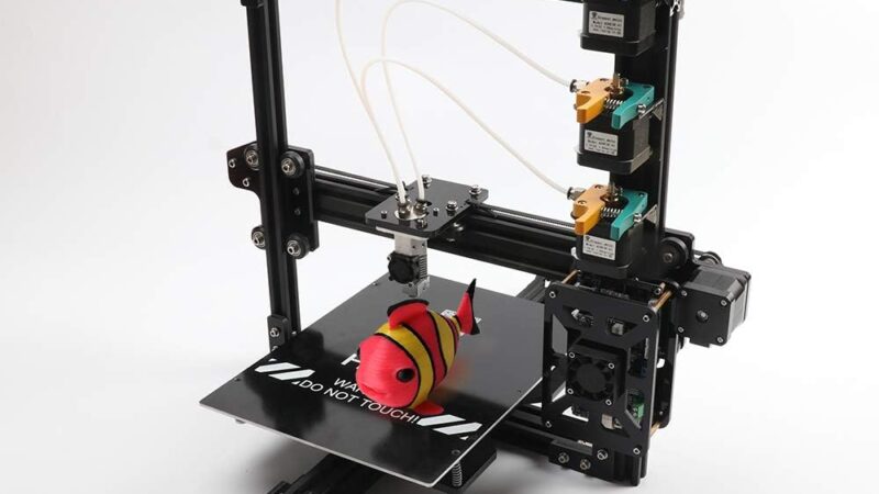 HE3D Tricolor DIY 3D Printer Kits 200X280X200 review