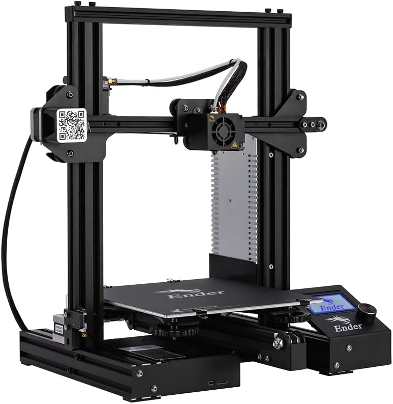 Official Creality Ender 3 3D Printer Fully Open Source with Resume Printing All Metal Frame FDM DIY Printers with Resume Printing Function 220x220x250mm