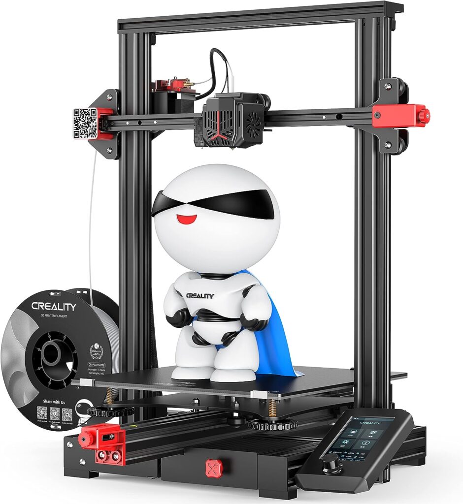 Official Creality Ender 3 Max Neo 3D Printer, Plus Upgrade Large Size 3D Printers with CR Touch Auto Leveling Bed, Filament Sensor, Z-axis Double Screw, Printing Size 300x300x320 mm