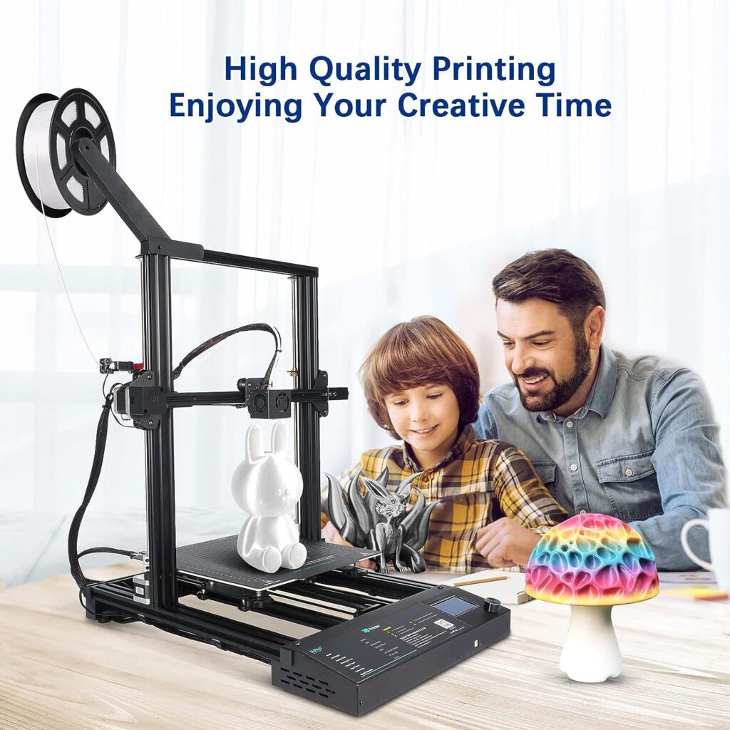 SUNLU S8 Pro 3D Printer, Large Build Size 15.7x12.2x12.2 inch FDM High Precision Printing with Metal Extruder Open Source and Resume Printing