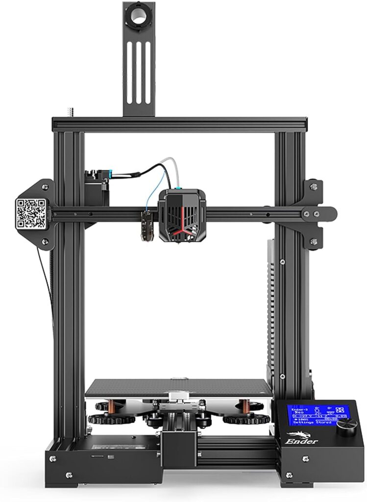 Upgrade CREALITY Ender 3 Neo 3D Printer with Auto Leveling Kit Upgraded Version of Ender 3,Full-Metal Extruder Carborundum and Resume Printing Function 32bit Silent Mainboard,Creality Service Support