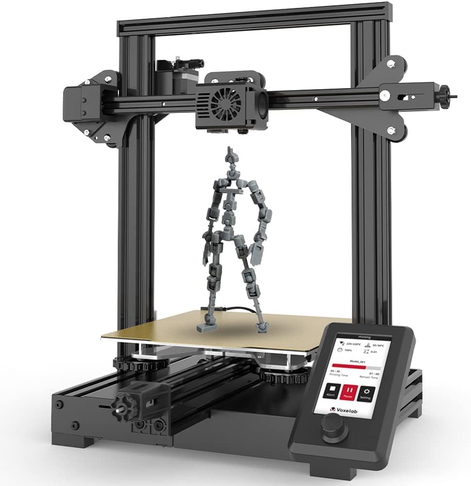 Voxelab Aquila X3 3D Printer, Smart Auto Leveling with Magnetic PEI Steel Platform, Upgrade Print Speed up to 200mm/s, Open Source N32 Motherboard, Printing Size 8.7x8.7x9.84 inch