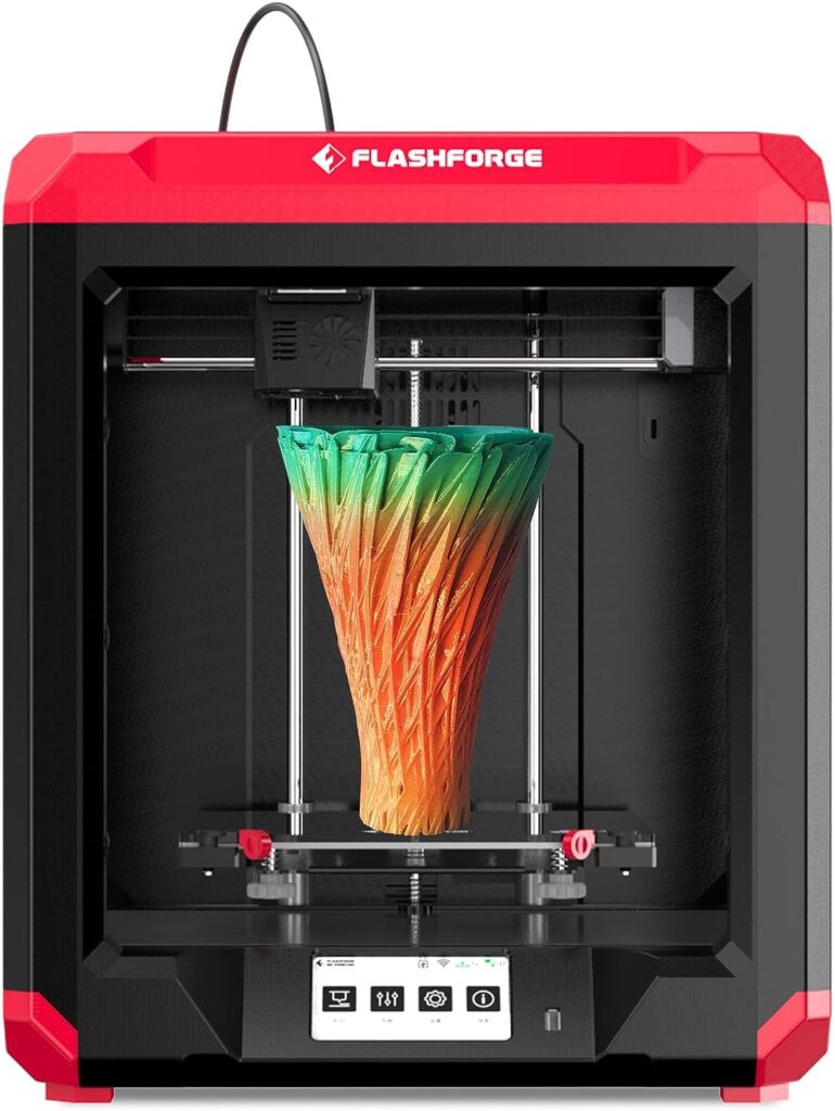 FLASHFORGE 3D Printer Finder 3 Glass Heating Bed with Removable PEI Surface and Magnetic Platform, Fully Assembled, Large FDM 3D Printers with 7.5 x 7.7 x 7.9 Printing Size