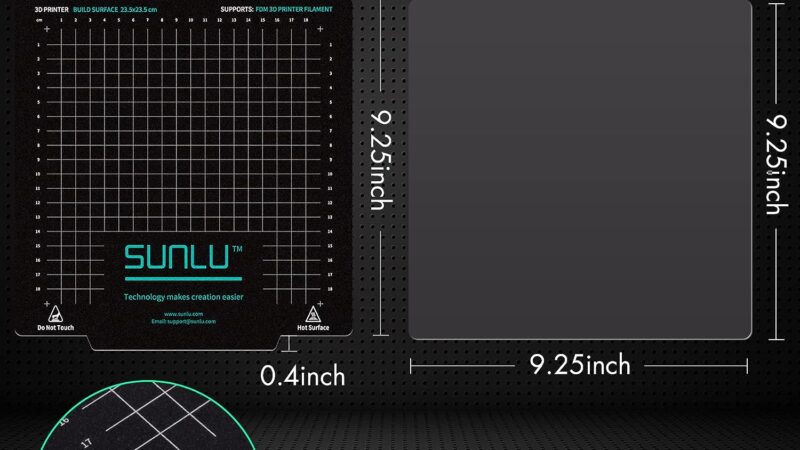 SUNLU Magnetic Build Surface Review