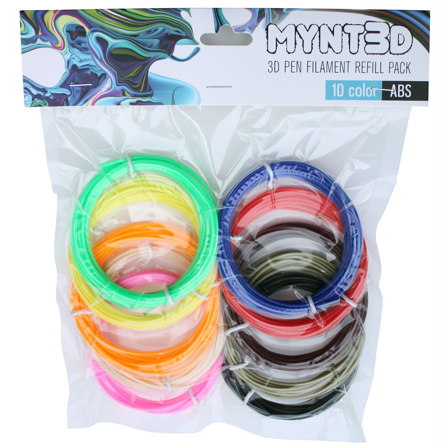 MYNT3D ABS 3D Pen Filament Refill Pack Review