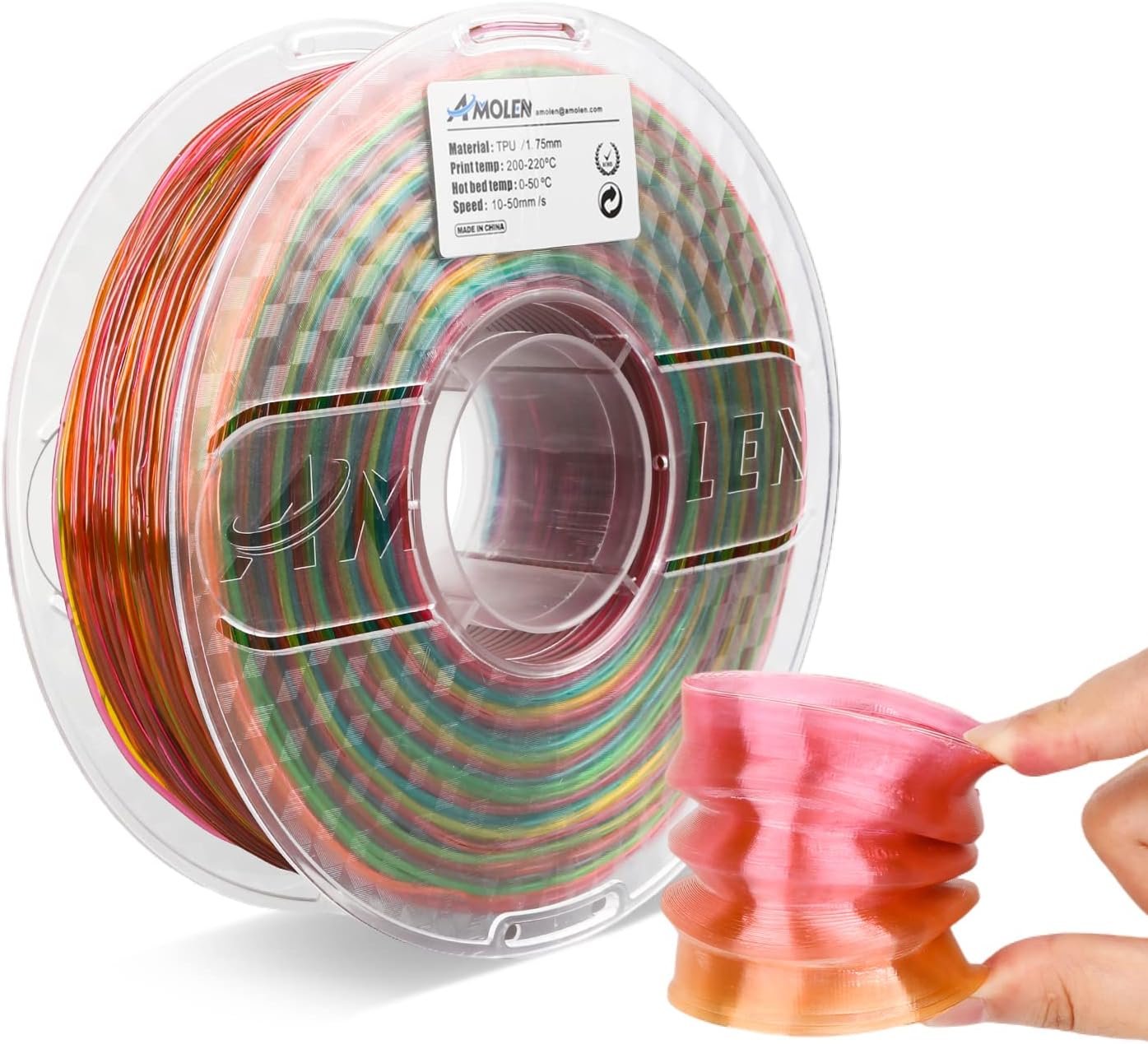 AMOLEN TPU 3D Printer Filament Review