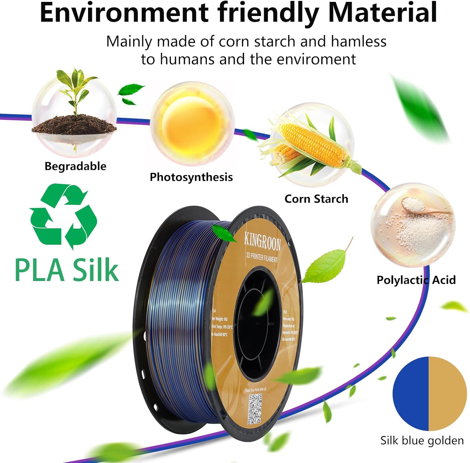 Kingroon PLA Printer Filament Review