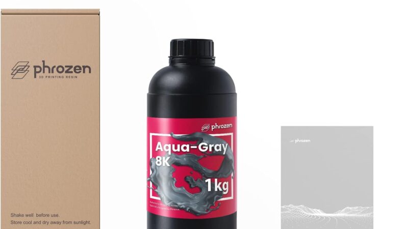 Phrozen Aqua-Gray 8K 3D Printing Resin Review