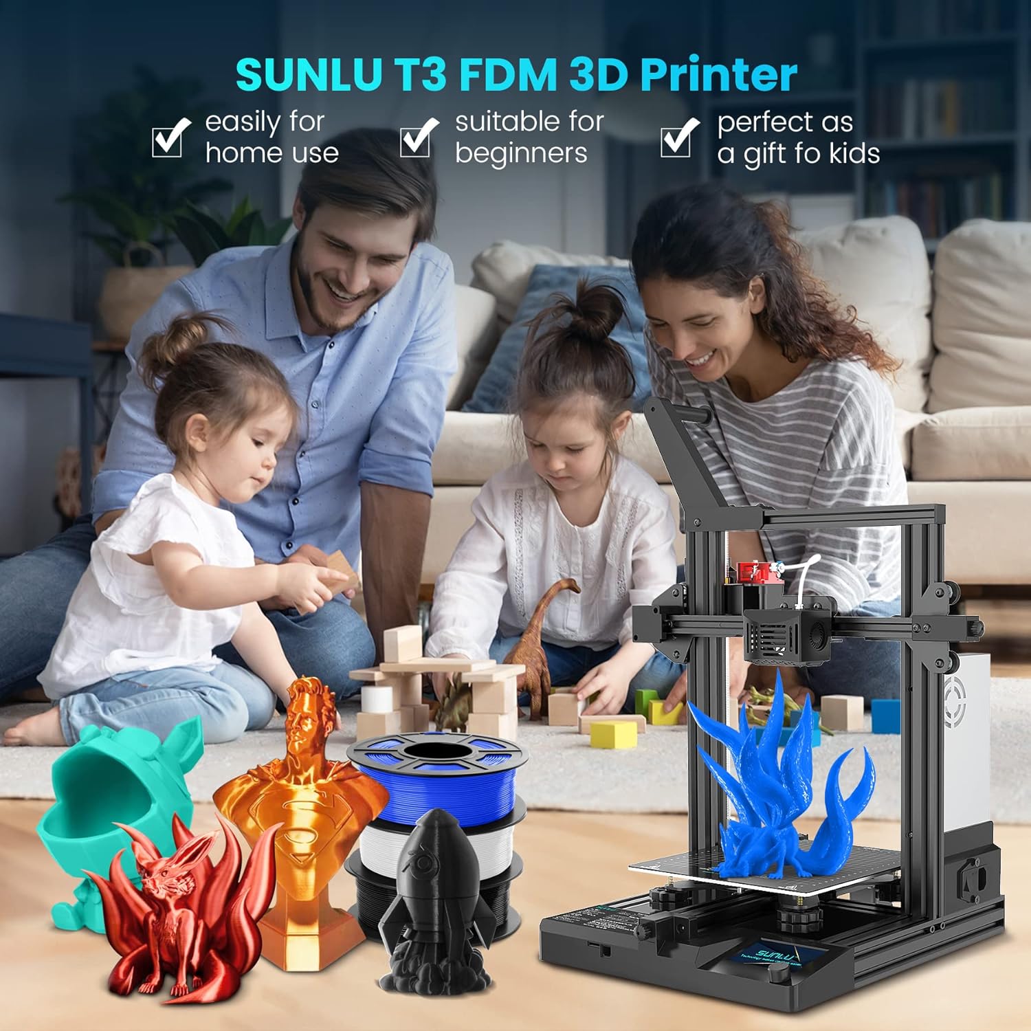 SUNLU T3 3D Printer Review